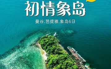 青岛去泰国旅游费用  青岛去泰国旅游攻略  暑期青岛旅行社到泰国4-8人私享小团 四岛出海体验浮潜 曼谷 芭提雅 象岛 6日游